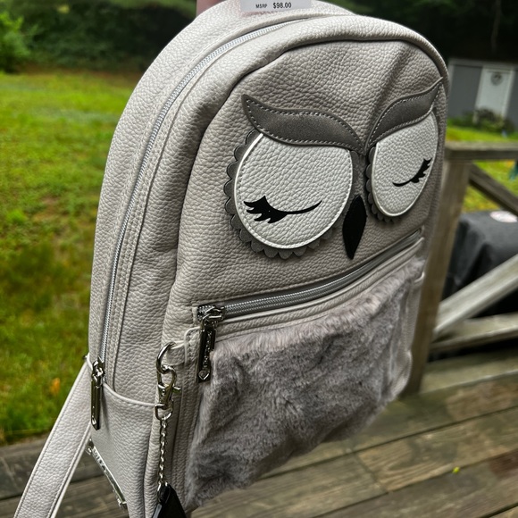 Betsey Johnson Kitch Owl Backpack You're a Hoot - Picture 3 of 10